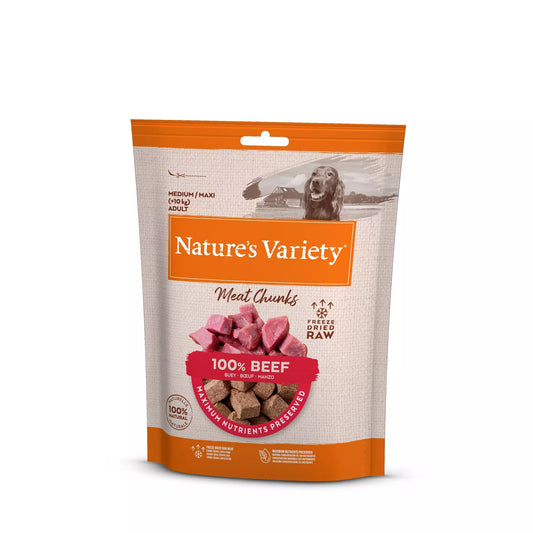 Nature's Variety Beef Meat Chunks (50g)
