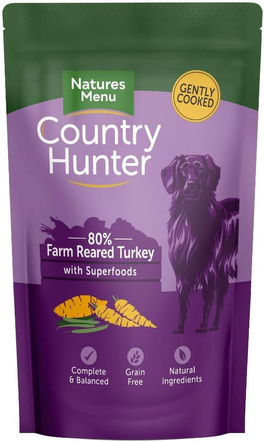 Country Hunter Superfood Selection Dog Pouches (150G Pouches)