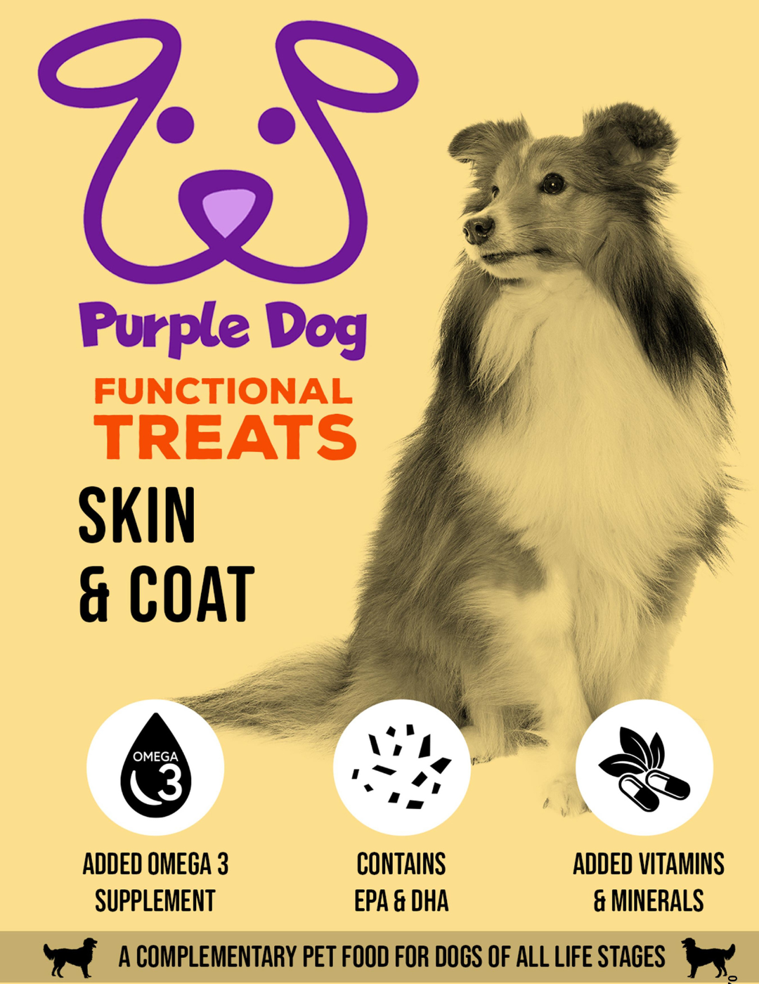 PD Functional Treats Skin & Coat (70g)