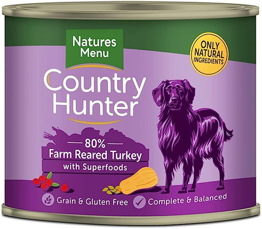 Country Hunter Farm Reared Turkey with Superfoods 600g Can