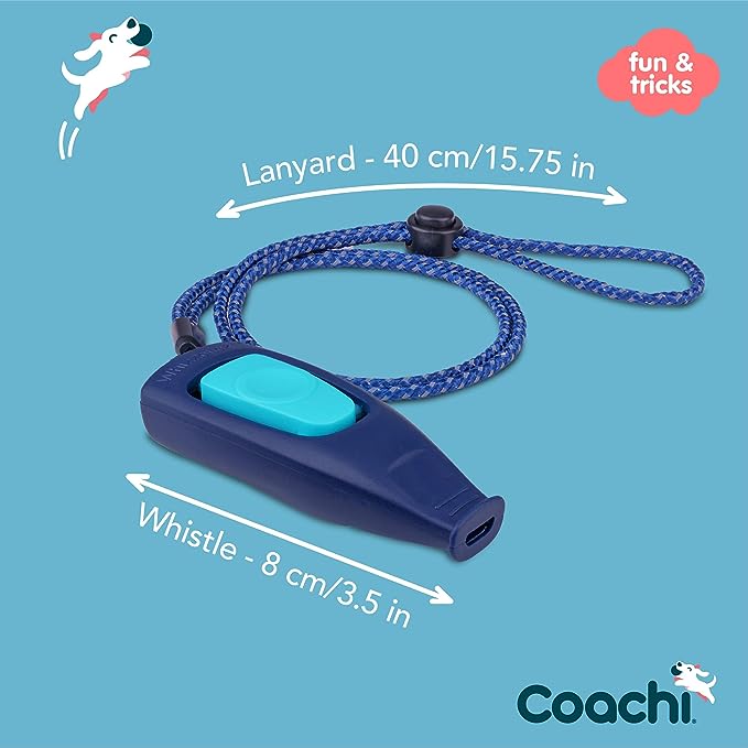 Coachi Whizzclick, 2-in-1 Combined Clicker and Whistle
